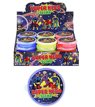 24x Superhero Slime Tubs