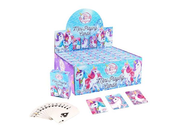 24x Unicorn Mini Playing Cards...zzz