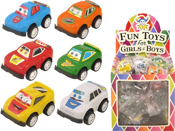 60x 5cm Pull Back Cars
